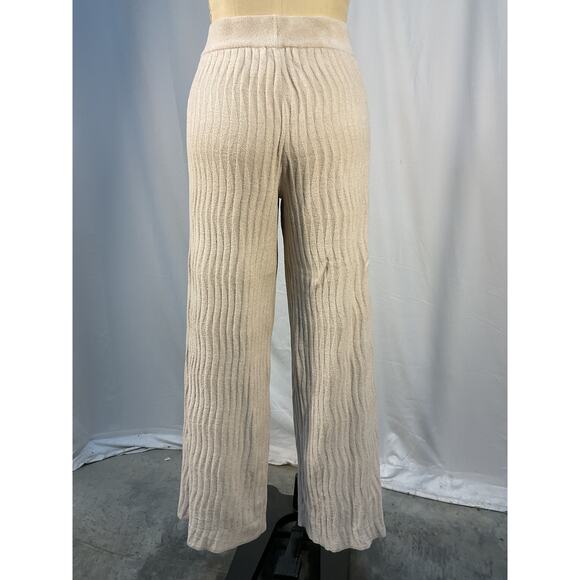 Barefoot Dreams 'Cozychic' White Ultra Light Wave Pant Size S - Picture 4 of 5